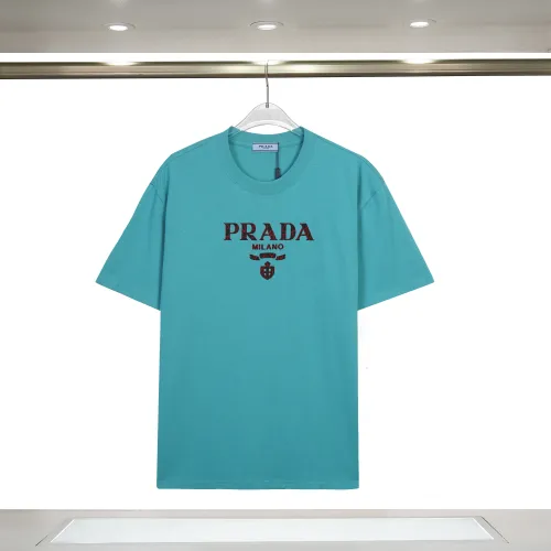 Wholesale Prada T-Shirts Short Sleeved For Unisex #1475426 $32.00 USD, Wholesale Quality Replica Prada T-Shirts