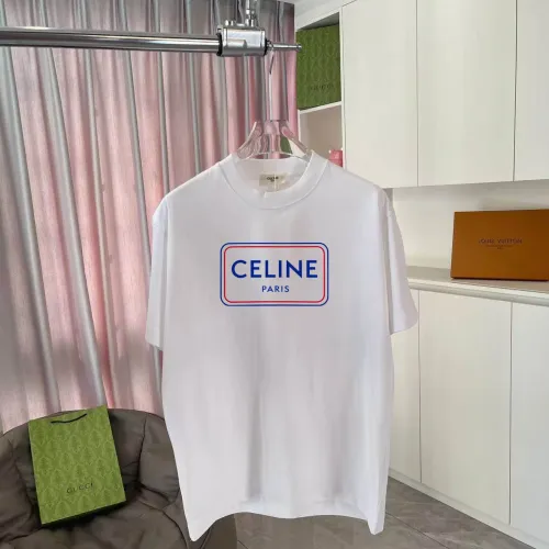Wholesale Celine T-Shirts Short Sleeved For Unisex #1475460 $42.00 USD, Wholesale Quality Replica Celine T-Shirts