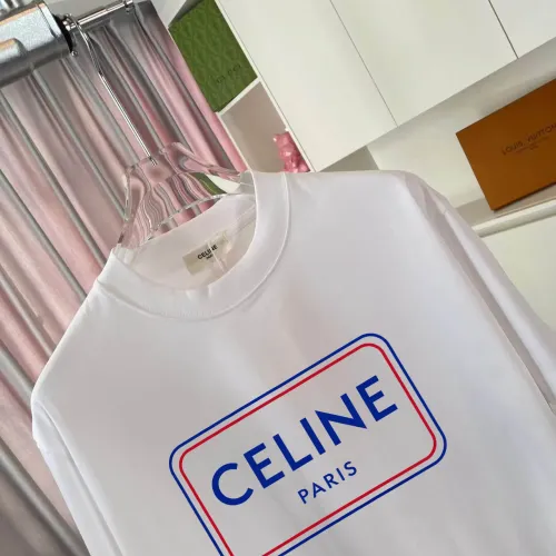 Replica Celine T-Shirts Short Sleeved For Unisex #1475460 $42.00 USD for Wholesale