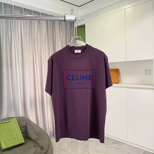 Wholesale Celine T-Shirts Short Sleeved For Unisex #1475462 $42.00 USD, Wholesale Quality Replica Celine T-Shirts