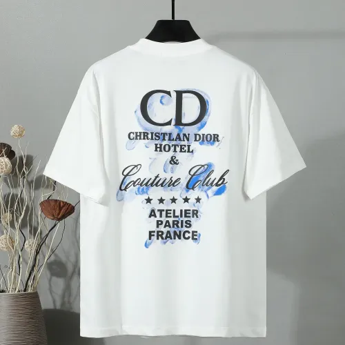 Wholesale Christian Dior T-Shirts Short Sleeved For Unisex #1475497 $48.00 USD, Wholesale Quality Replica Christian Dior T-Shirts