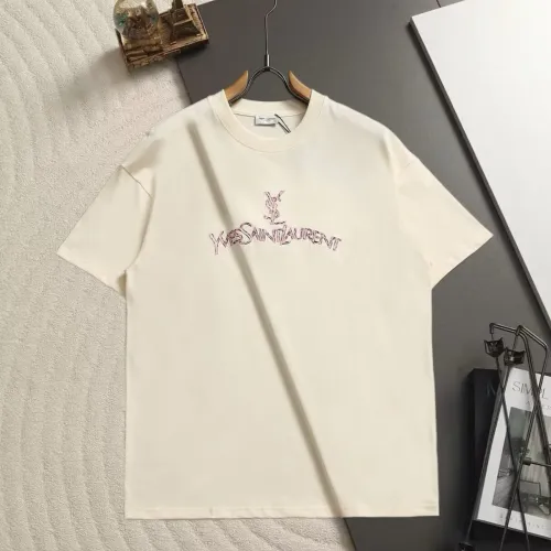 Wholesale Yves Saint Laurent YSL T-shirts Short Sleeved For Unisex #1475520 $45.00 USD, Wholesale Quality Replica Yves Saint Laurent YSL T-shirts