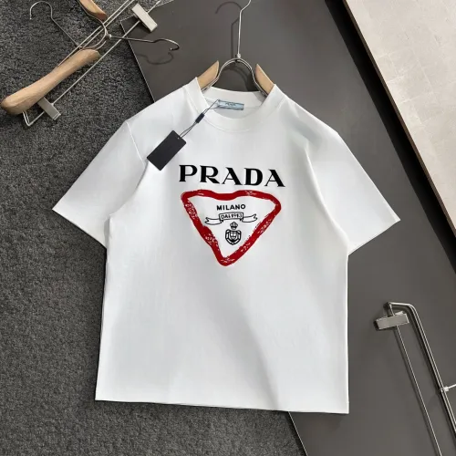 Wholesale Prada T-Shirts Short Sleeved For Men #1475530 $45.00 USD, Wholesale Quality Replica Prada T-Shirts
