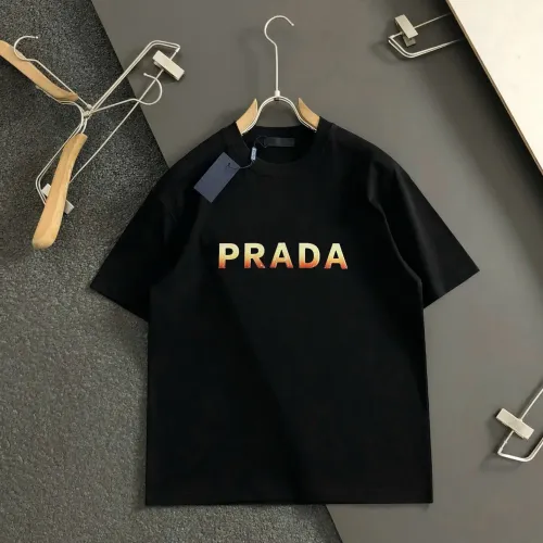 Wholesale Prada T-Shirts Short Sleeved For Men #1475533 $45.00 USD, Wholesale Quality Replica Prada T-Shirts