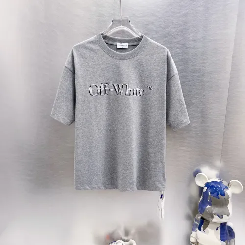 Replica Off-White T-Shirts Short Sleeved For Unisex #1475553 $34.00 USD for Wholesale