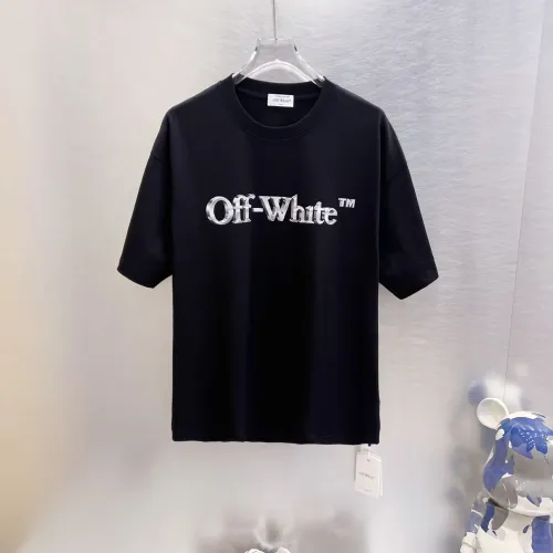 Replica Off-White T-Shirts Short Sleeved For Unisex #1475554 $34.00 USD for Wholesale