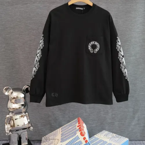 Wholesale Chrome Hearts T-Shirts Long Sleeved For Unisex #1475567 $48.00 USD, Wholesale Quality Replica Chrome Hearts T-Shirts