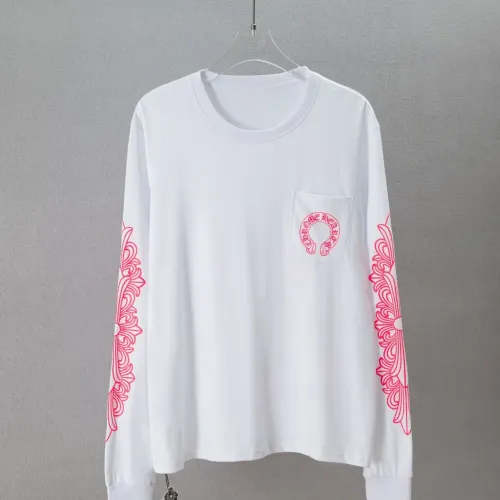 Wholesale Chrome Hearts T-Shirts Long Sleeved For Unisex #1475570 $48.00 USD, Wholesale Quality Replica Chrome Hearts T-Shirts