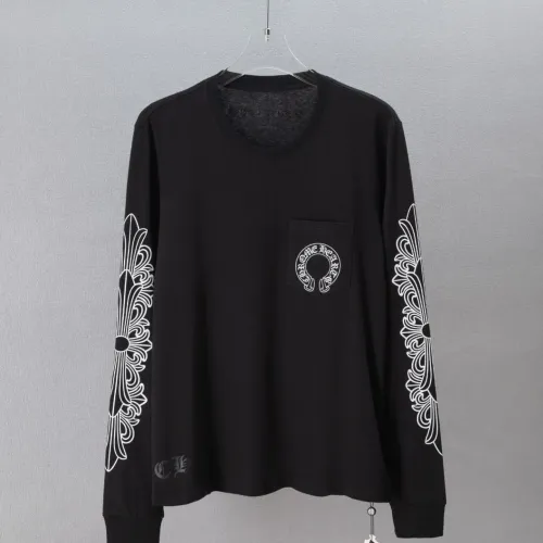 Wholesale Chrome Hearts T-Shirts Long Sleeved For Unisex #1475573 $48.00 USD, Wholesale Quality Replica Chrome Hearts T-Shirts