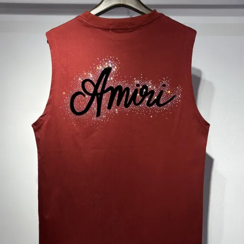 Replica Amiri T-Shirts Sleeveless For Unisex #1475640 $32.00 USD for Wholesale