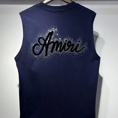Replica Amiri T-Shirts Sleeveless For Unisex #1475642 $32.00 USD for Wholesale