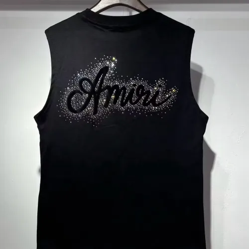 Replica Amiri T-Shirts Sleeveless For Unisex #1475643 $32.00 USD for Wholesale