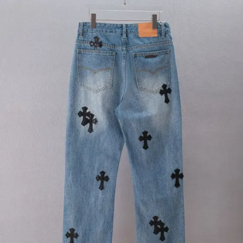 Replica Chrome Hearts Jeans For Men #1475668 $52.00 USD for Wholesale