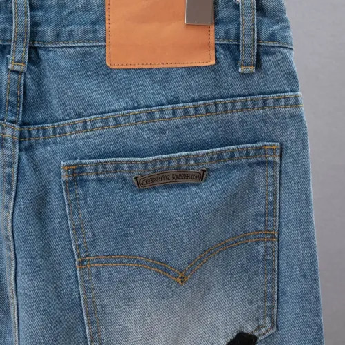 Replica Chrome Hearts Jeans For Men #1475668 $52.00 USD for Wholesale