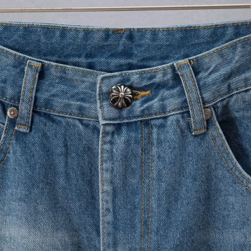 Replica Chrome Hearts Jeans For Men #1475668 $52.00 USD for Wholesale