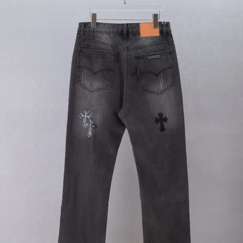 Replica Chrome Hearts Jeans For Men #1475669 $52.00 USD for Wholesale