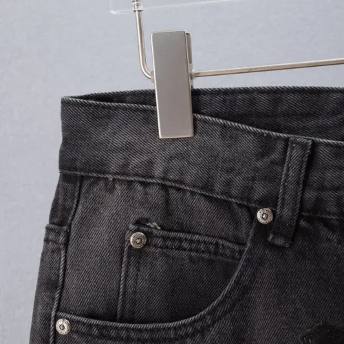 Replica Chrome Hearts Jeans For Men #1475669 $52.00 USD for Wholesale