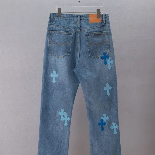 Replica Chrome Hearts Jeans For Men #1475670 $52.00 USD for Wholesale