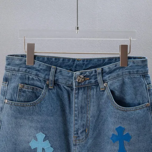 Replica Chrome Hearts Jeans For Men #1475670 $52.00 USD for Wholesale