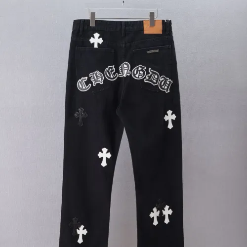 Replica Chrome Hearts Jeans For Men #1475672 $60.00 USD for Wholesale