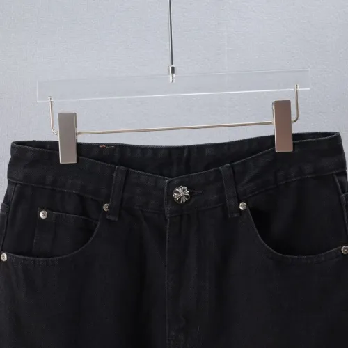 Replica Chrome Hearts Jeans For Men #1475672 $60.00 USD for Wholesale