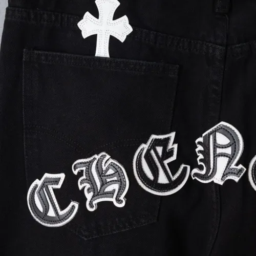 Replica Chrome Hearts Jeans For Men #1475672 $60.00 USD for Wholesale