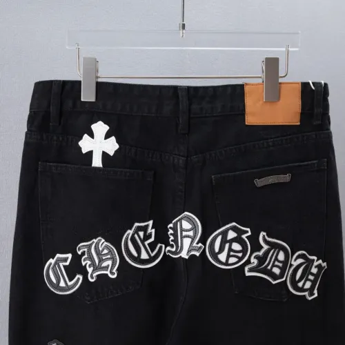 Replica Chrome Hearts Jeans For Men #1475672 $60.00 USD for Wholesale