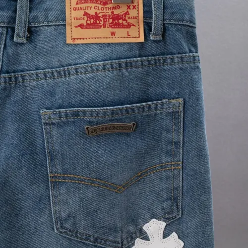 Replica Chrome Hearts Jeans For Men #1475683 $52.00 USD for Wholesale