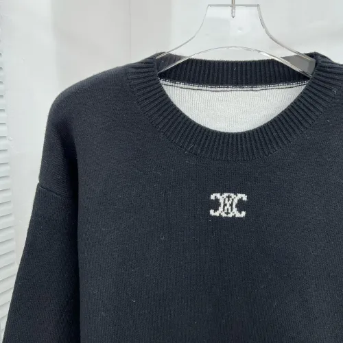 Replica Celine Sweaters Long Sleeved For Unisex #1475701 $56.00 USD for Wholesale
