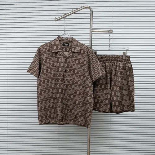Wholesale Fendi Tracksuits Short Sleeved For Unisex #1475716 $80.00 USD, Wholesale Quality Replica Fendi Tracksuits