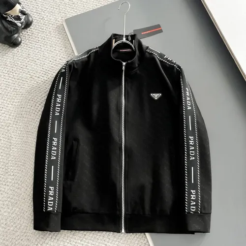 Replica Prada Tracksuits Long Sleeved For Men #1475751 $96.00 USD for Wholesale