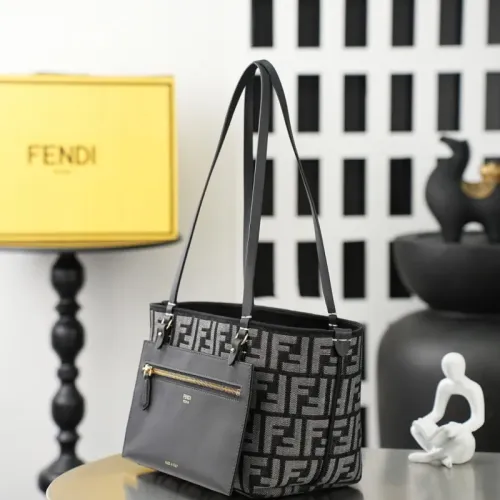 Replica Fendi AAA Quality Shoulder Bags For Women #1475791 $185.00 USD for Wholesale