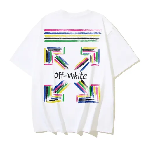 Wholesale Off-White T-Shirts Short Sleeved For Unisex #1475797 $29.00 USD, Wholesale Quality Replica Off-White T-Shirts