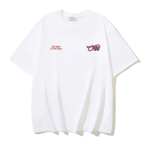 Wholesale Off-White T-Shirts Short Sleeved For Unisex #1475805 $29.00 USD, Wholesale Quality Replica Off-White T-Shirts