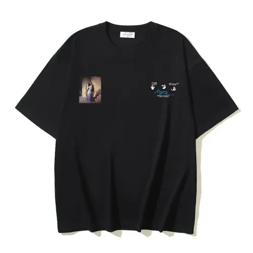 Wholesale Off-White T-Shirts Short Sleeved For Unisex #1475838 $29.00 USD, Wholesale Quality Replica Off-White T-Shirts