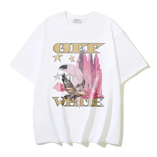 Wholesale Off-White T-Shirts Short Sleeved For Unisex #1475841 $29.00 USD, Wholesale Quality Replica Off-White T-Shirts
