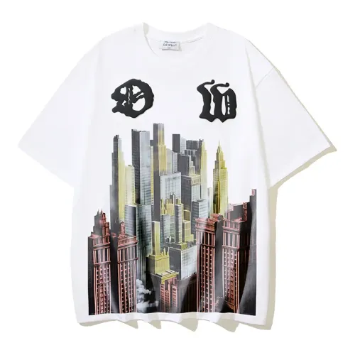 Wholesale Off-White T-Shirts Short Sleeved For Unisex #1475855 $32.00 USD, Wholesale Quality Replica Off-White T-Shirts
