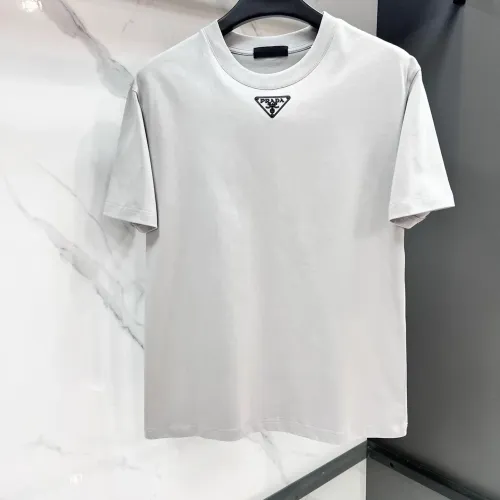 Wholesale Prada T-Shirts Short Sleeved For Men #1475872 $64.00 USD, Wholesale Quality Replica Prada T-Shirts