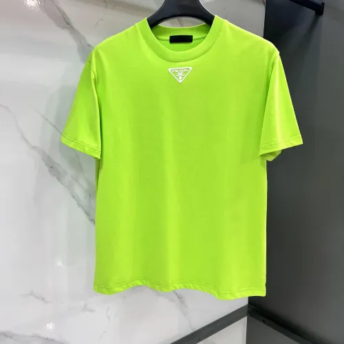 Wholesale Prada T-Shirts Short Sleeved For Men #1475874 $64.00 USD, Wholesale Quality Replica Prada T-Shirts