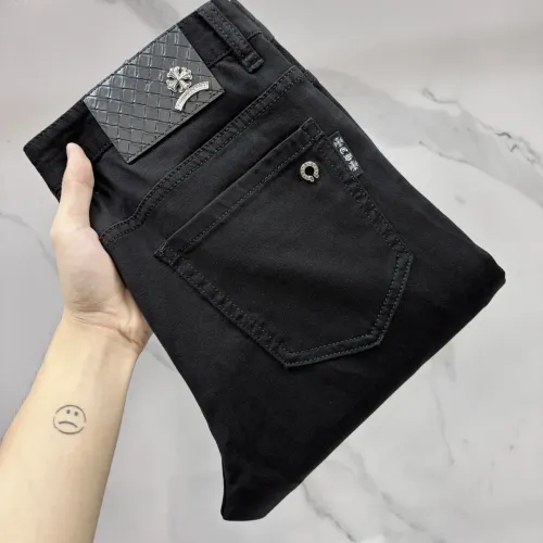 Wholesale Chrome Hearts Jeans For Men #1475892 $80.00 USD, Wholesale Quality Replica Chrome Hearts Jeans