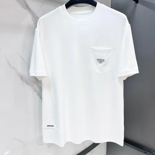 Wholesale Prada T-Shirts Short Sleeved For Men #1475894 $72.00 USD, Wholesale Quality Replica Prada T-Shirts