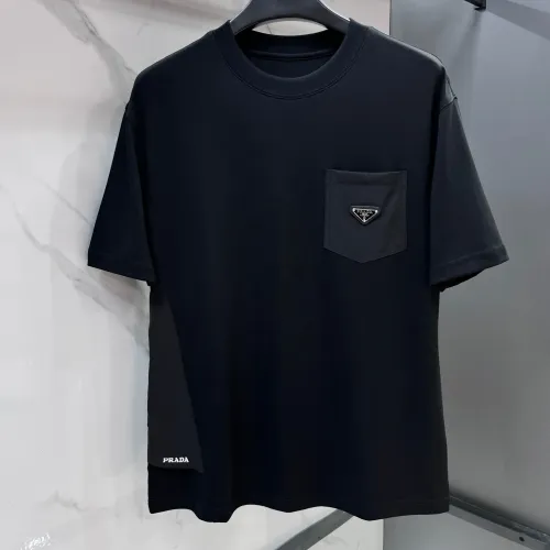 Wholesale Prada T-Shirts Short Sleeved For Men #1475895 $72.00 USD, Wholesale Quality Replica Prada T-Shirts