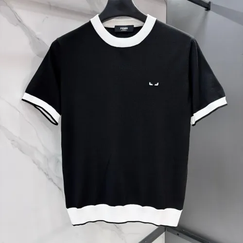 Wholesale Fendi T-Shirts Short Sleeved For Men #1475897 $80.00 USD, Wholesale Quality Replica Fendi T-Shirts