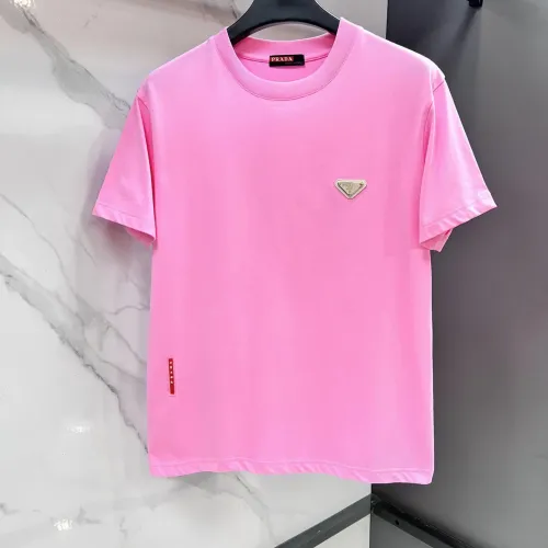 Wholesale Prada T-Shirts Short Sleeved For Men #1475978 $64.00 USD, Wholesale Quality Replica Prada T-Shirts