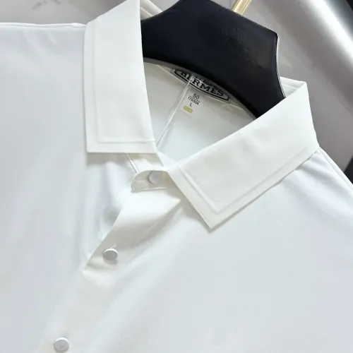 Replica Hermes Shirts Short Sleeved For Men #1476003 $76.00 USD for Wholesale