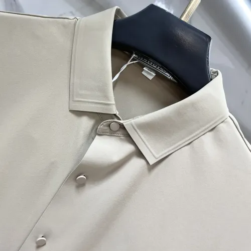 Replica Hermes Shirts Short Sleeved For Men #1476004 $76.00 USD for Wholesale