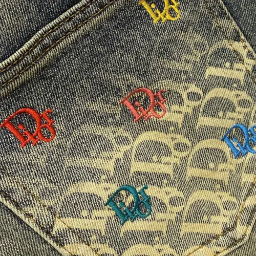 Replica Christian Dior Jeans For Men #1476032 $64.00 USD for Wholesale