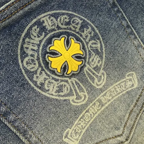 Replica Chrome Hearts Jeans For Men #1476035 $64.00 USD for Wholesale