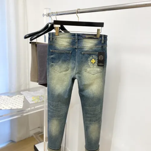 Replica Chrome Hearts Jeans For Men #1476035 $64.00 USD for Wholesale