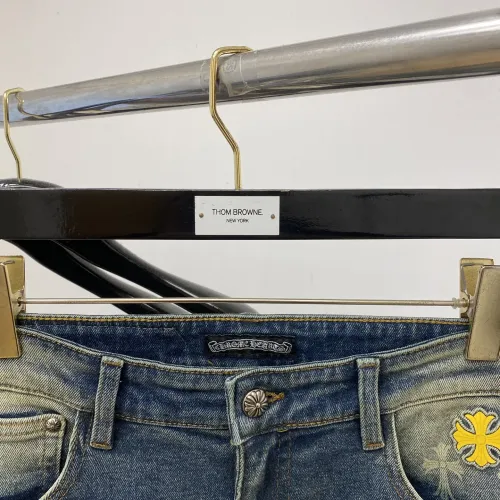 Replica Chrome Hearts Jeans For Men #1476035 $64.00 USD for Wholesale